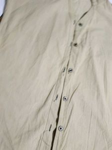 women shirt Classic Beige Long Sleeve Shir