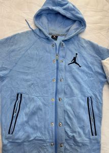 Jordan Light Blue Varsity Hoodie Jacket