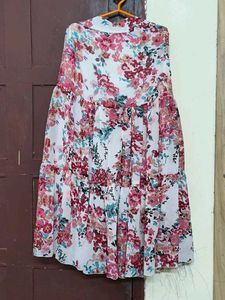 Floral Tiered Maxi Dress