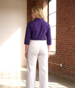 Classy Purple Formal/Casual Top (Super Soft) ✨