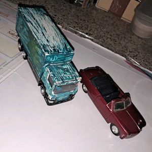 Vintage Toy Cars Lot of 2 (1 is Maisto)