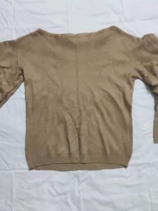 Stylish Balloon Sleeve Top