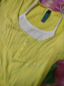 Yellow Layered Top🌼