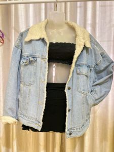 Sherpa Lined Denim Jacket