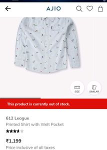 Branded Boy's Casual Shirt