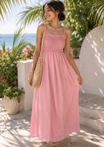 Milkyway Classy Smoked Summer Dress