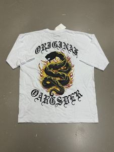 Snake White Graphic Tee