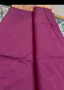 Elegant Embroidered Magenta Saree