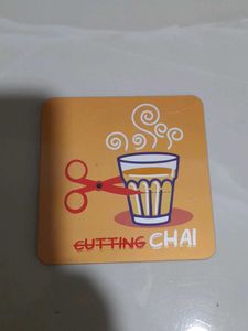 Unique Chai Lover Coasters with Holder
