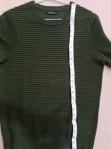 zudio Men's Green tshirt