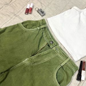 Green Cargo Jeans💚