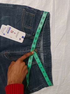 Dark Blue Denim Jeans