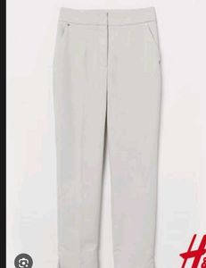 H&M Elegant Beige Trousers
