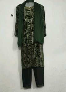 Elegant Green  Kurta Set New