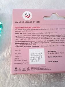 Myglamm DREAMIN Mini nail Kit &amp; Remover