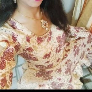 Elegant Floral Gown