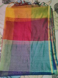 Rainbow Checkered dupatta