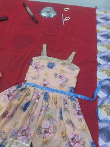 Pretty Floral Lehenga Choli Set