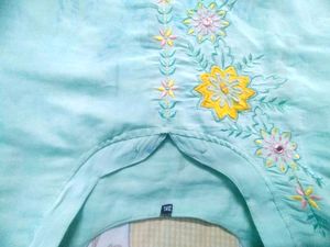 Elegant Mint Green Kurta Set