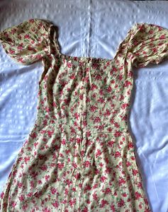 Floral Print Midi Dress