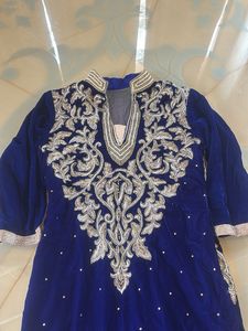 Elegant Velvet Kurta