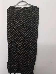 Chevron Printed Xxl.size Palzzos