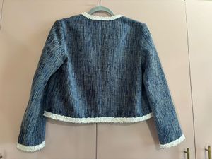 Blue Tweed coat