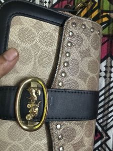 Signature Canvas sling Bag