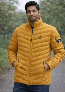 Adidas Padded Jacket - Mustard
