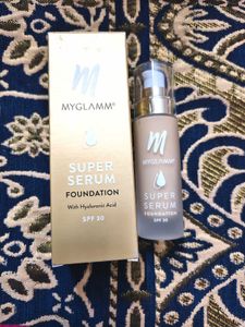 MyGlamm Super Serum Foundation - 302W Wheat, 33 G
