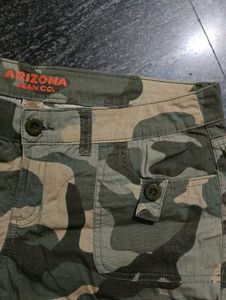 Y2K Style Camo Cargo Shorts