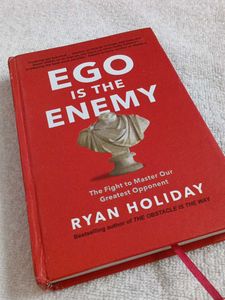 EGO IS THE ENEMY Hard Cover Book