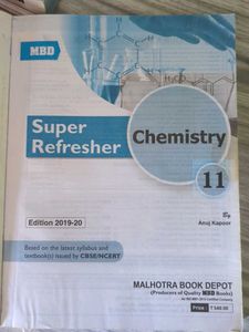 MBD Super Refresher Chemistry Class 11