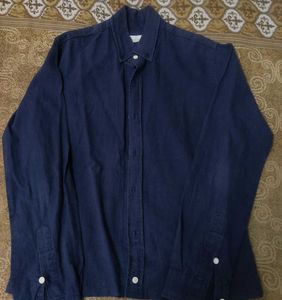 Navy Blue Full Sleeve Casual Shirt