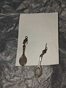 Tennis Racket Earrings
