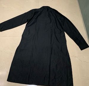 Men’s Black Long Sleeve Kurta pyjama