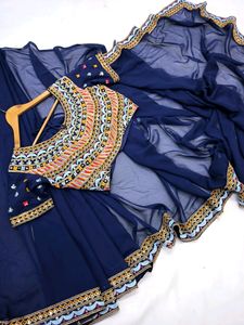 Superhit Ready to Wear Saree with Stitched Blous