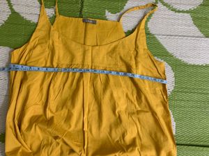 New No Tag  Mustard Dress