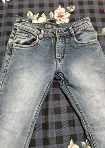 Light Wash Skinny Fit Jeans