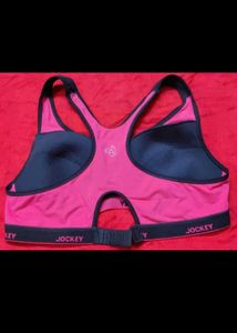 Jockey Sports Bra Pink &amp; Black