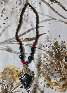 Boho Statement Pendant Necklace