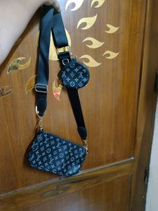 Louis Vuitton Bag With Side Pouch