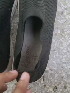 Black Slip-On Sneakers