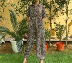 Tigerprint Jumpsuit