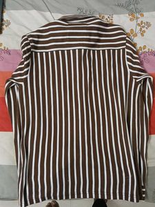 Striped Brown Shirt