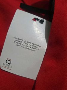 Branded Red Skirt