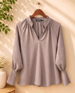 Stylish Pinkish nude Formal Top