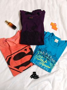 3 Printed tees for women