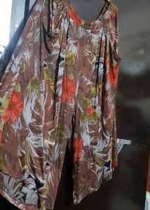Multi Printed Plazo For Girl Or Woman 50 Waist