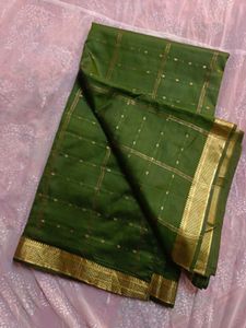 Olive banarasi Saree (Women's)